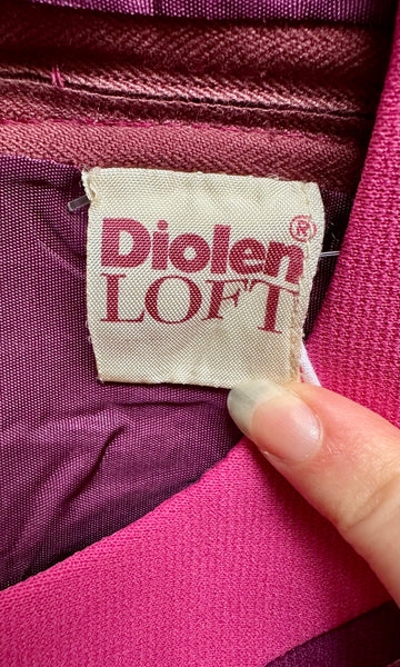DIOLEN LOFT 70s Vintage Mod Dress • Large