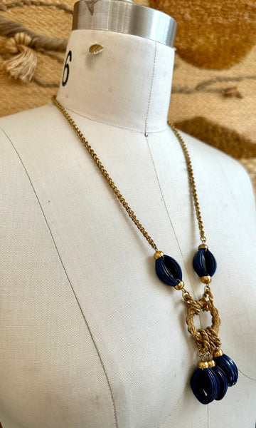 1970s MIRIAM HASKELL VINTAGE Chunky Gold Necklace