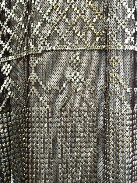 EGYPTIAN REVIVAL 20s Mesh & Metal Assuit