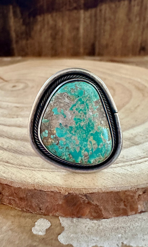 SCOTT SKEETS Chunky Sterling Silver Mens Ring • Size 10