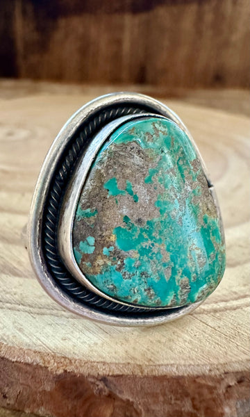 SCOTT SKEETS Chunky Sterling Silver Mens Ring • Size 10