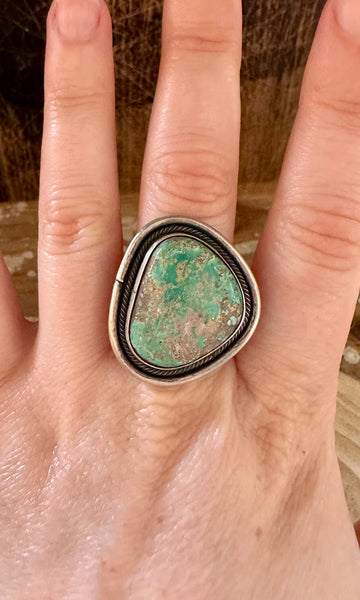 SCOTT SKEETS Chunky Sterling Silver Mens Ring • Size 10