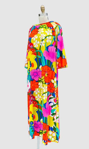 RHAPSODY BY GLAZIER Vintage 60s Maxi Dress Med. to Lg. RHAPSODY BY GLAZIER Vintage 60s Maxi Dress Med. to Lg.