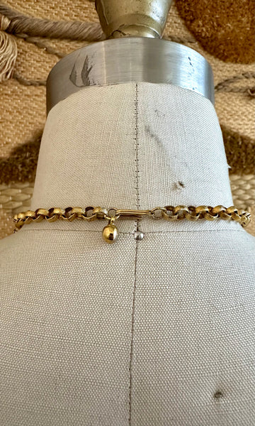 1970s VINTAGE FISH Large Statement Necklace