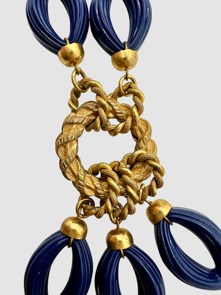 1970s MIRIAM HASKELL VINTAGE Chunky Gold Necklace