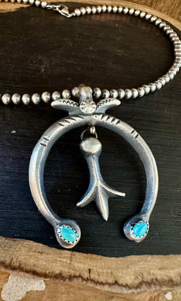 TURQUOISE NAJA Choker Necklace Pendant
