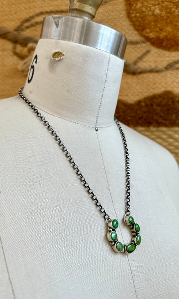 TURQUOISE HORSESHOE Necklace Pendant