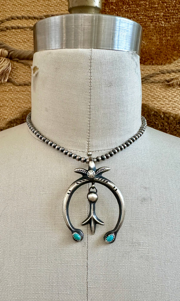 TURQUOISE NAJA Choker Necklace Pendant