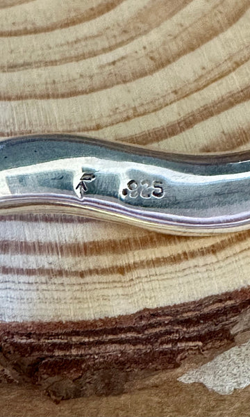 SPINEY OYSTER WAVE Sterling Silver Cuff
