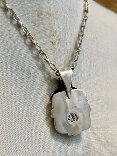 BUMBLEBEE MINE Taxco Jasper Necklace Pendant