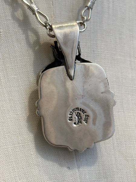 BUMBLEBEE MINE Taxco Jasper Necklace Pendant