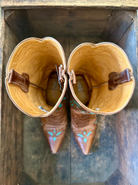 OLD GRINGO GOLONDRINA Swallow Leather Western Boots • Womens 10B