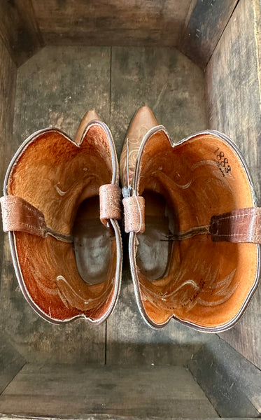 LUCCHESE Texas Leather Western Boots • Womens 10