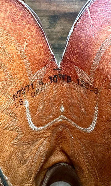 LUCCHESE Texas Leather Western Boots • Womens 10