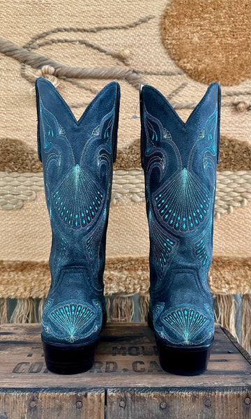 OLD GRINGO PEACOCK Leather Western Boots • Womens 10 / Mens 8