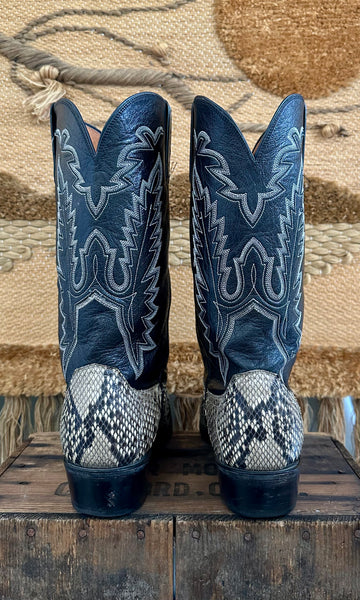 LUCCHESE SLITHERING SNAKES Leather Western Mens Boots • Mens 13