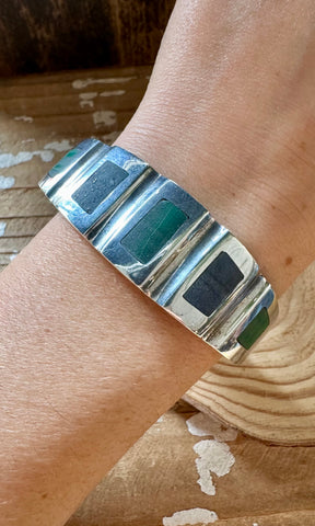 TAXCO MEXICO Sterling Silver Bracelet • 54g