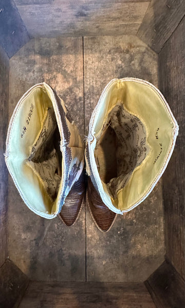 ZODIAC Vintage 80s Cowgirl Boots • Womens size 6.5 M