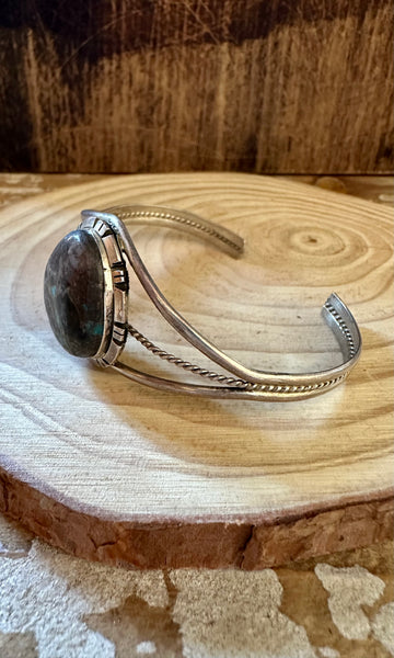CALVIN SPENCER Blue Ridge Turquoise Cuff • 14g