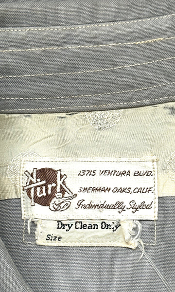 NATHAN TURK 50s Two Tone Western Shirt • Mens Large