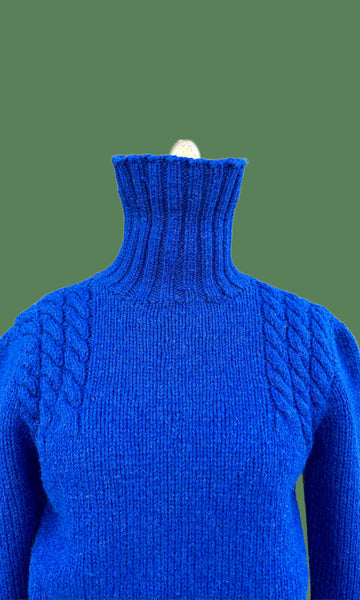 RALPH LAUREN Polo Vintage 80s/90s Cable Knit Sweater • Medium