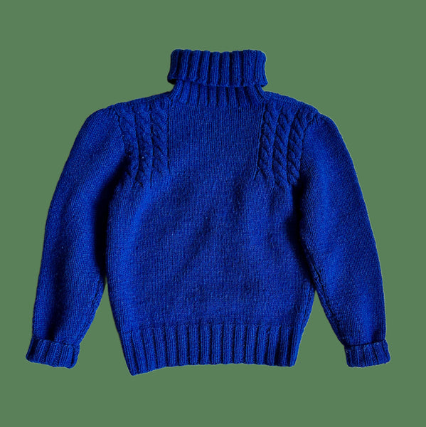 RALPH LAUREN Polo Vintage 80s/90s Cable Knit Sweater • Medium