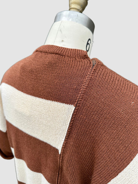 ST. JOHN By Marie Gray 70s/80s Ribbed Knit Dress • Med. to Lg.