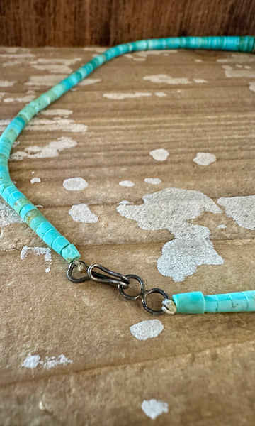 SEA OF TURQUOISE Beaded Necklace Strand • 30g