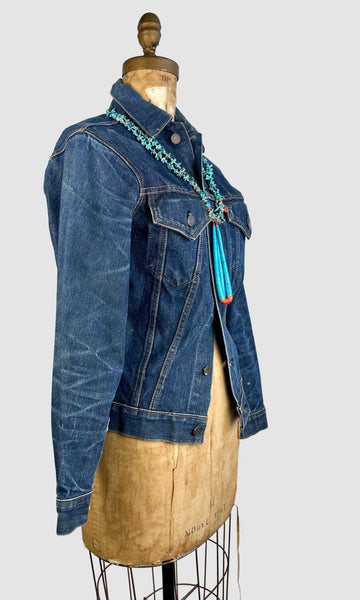 LEVI'S 60s Big E Denim Trucker Jacket • Mens Small