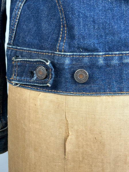LEVI'S 60s Big E Denim Trucker Jacket • Mens Small