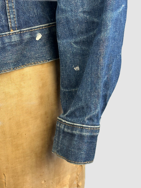LEVI'S 60s Big E Denim Trucker Jacket • Mens Small