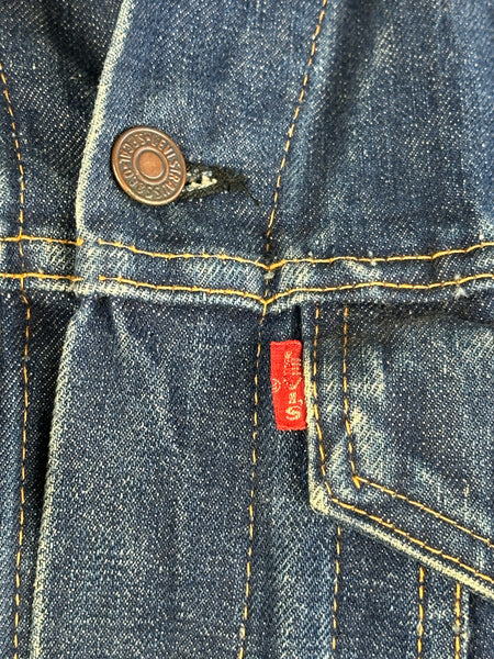 LEVI'S 60s Big E Denim Trucker Jacket • Mens Small