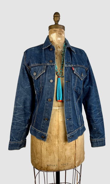 LEVI'S 60s Big E Denim Trucker Jacket • Mens Small