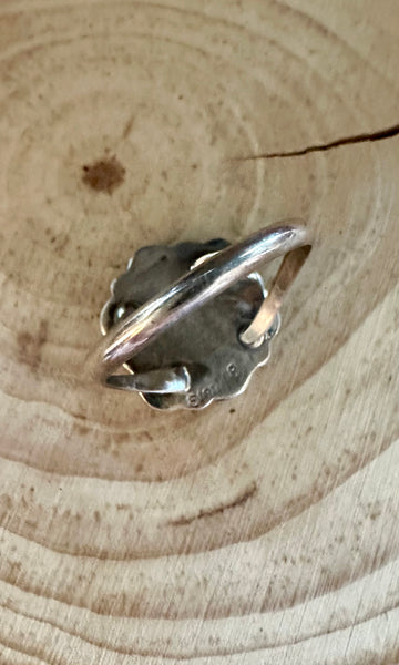 TRICIA LEEFETY ZUNI Sterling Silver Ring • Size 8 1/2