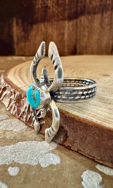 TURQUOISE GODDESS Sterling Silver Ring • Multiple Sizes
