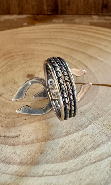 TURQUOISE GODDESS Sterling Silver Ring • Multiple Sizes