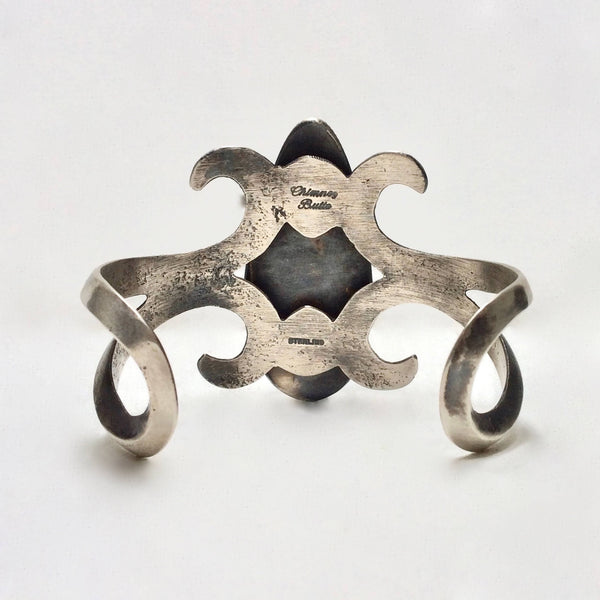Navajo Sterling Bracelet | Sterling & Russian Charoite Cuff by Chimney Butte | Native American Indian Jewelry, Southwest Boho, Vintage Style