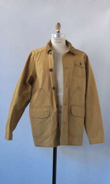 NORTHERN EXPOSURE Mens Filson 1990s Cruiser Field Coat, Sz Med