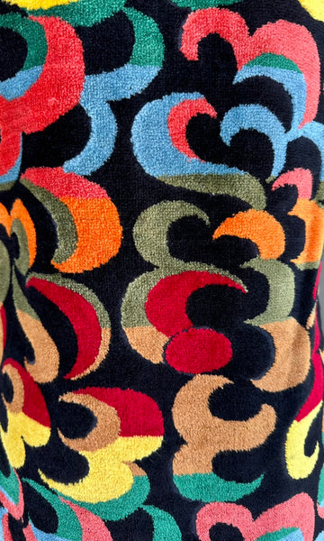 ALADDIN PSYCHEDELIC 60s/70s Vintage Tapestry Vest • Sm. to Med.