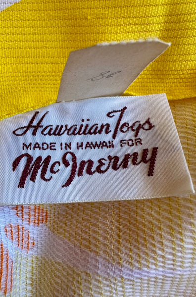 MCINERNY VINTAGE 60s Tiki Dress • Medium
