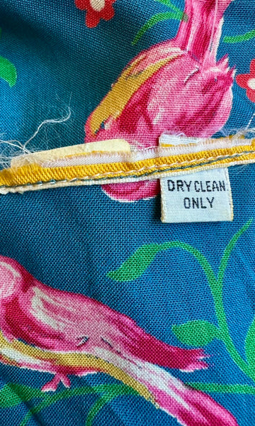 VINTAGE BIRDIE 70s Dress • X-Small