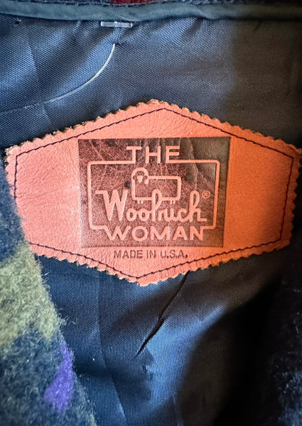 THE WOOLRICH WOMAN 90s Wool Coat • Med. to Lg.
