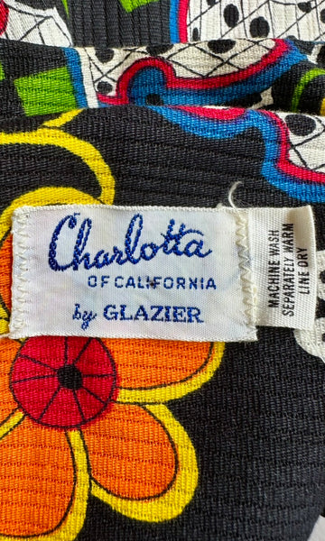 CHARLOTTA BY GLAZIER 60s Vintage Shirt • Small