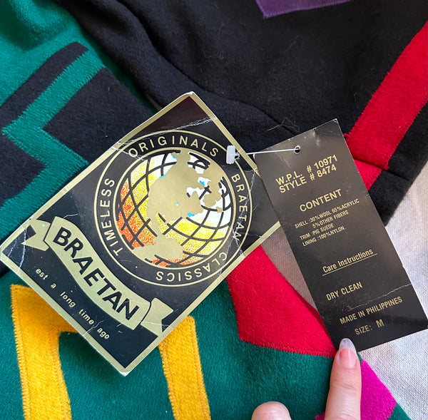 BRAETAN TIMELESS ORIGINALS 90s Long Wool Coat • Med. to Lg.