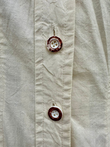 ALGO-ETTES Vintage 70s Safari Dress • Sm. to Med.