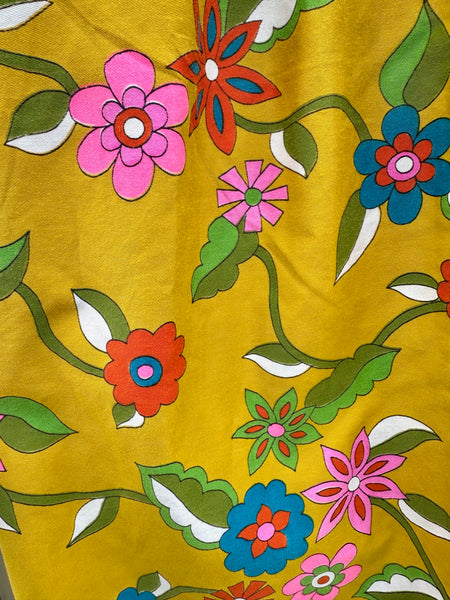 ALICE POLYNESIAN FASHIONS Vintage 60s Mumu Dress • Large
