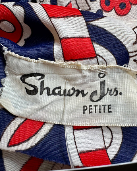 SHAWN JRS. PETITE Vintage 60s Mini Dress • Small