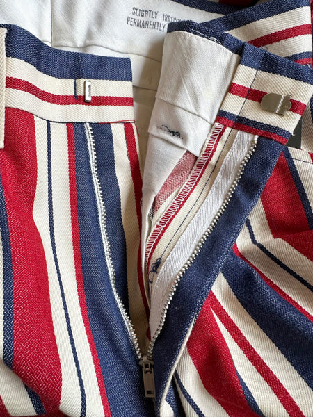 1960s VINTAGE STRIPED Pants • 30"