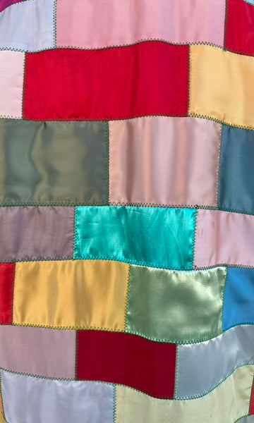 HANDMADE PATCHWORK Vintage 70s Jacket • Medium