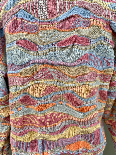 PURELY AUSTRALIAN Clothing Co Vintage 80s Knit Sweater • Med. to Lg.